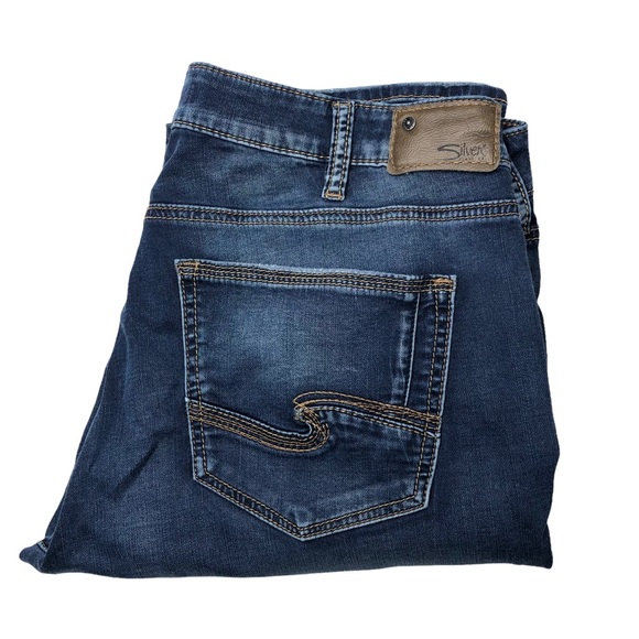 Silver Suki High Skinny Stretch 37” Inseam - Picture 1 of 15